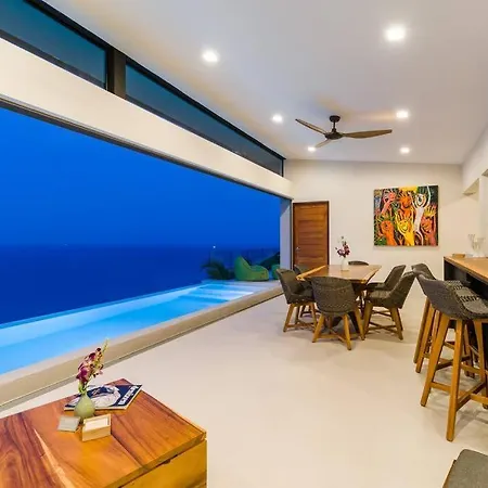 Villa Moana Panoramic Sunrise Ocean View 3Br Samui Koh Samui Exterior photo