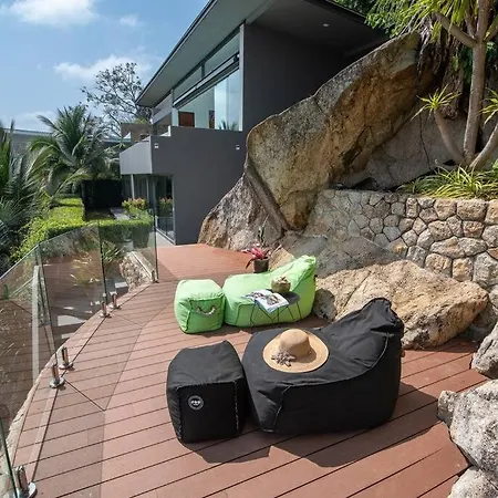 Villa Moana Panoramic Sunrise Ocean View 3Br Samui Koh Samui Exterior photo