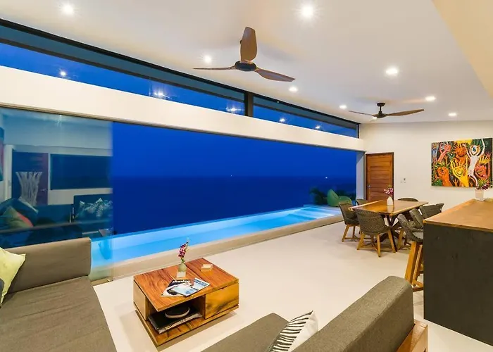 Villa Moana Panoramic Sunrise Ocean View 3Br Samui