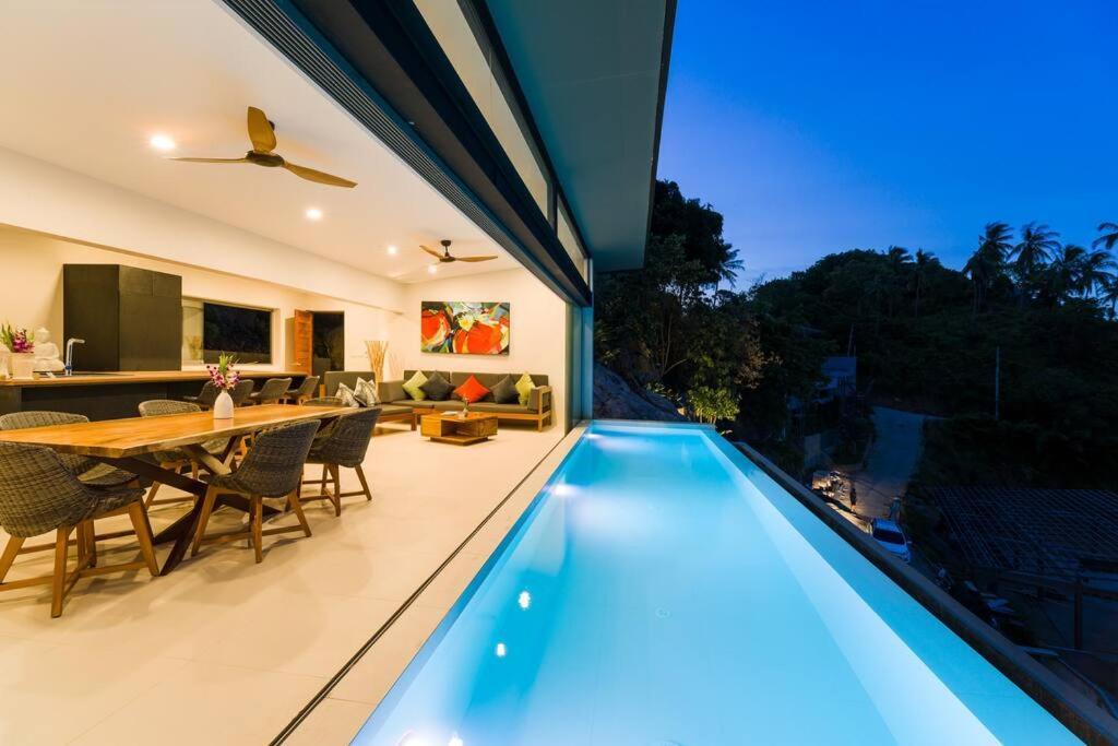 Moana Panoramic Sunrise Ocean View 3br Samui Villa
