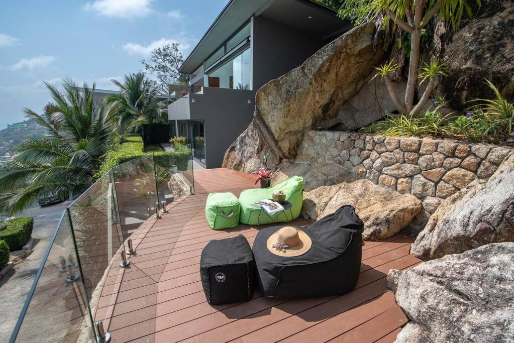 Moana Panoramic Sunrise Ocean View 3br Samui