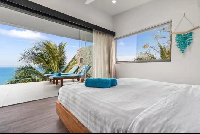 Villa Moana Panoramic Sunrise Ocean View 3br Samui